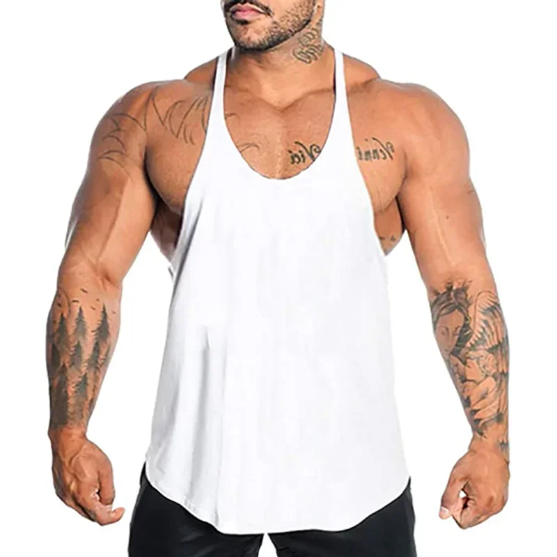 Tank Top Muscle - Gilet da corsa Uomo Felpa senza
