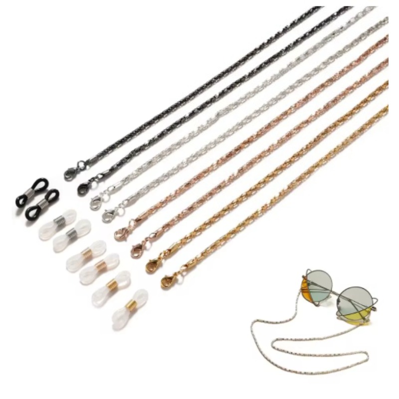 Sunglass Retainer Cord - Catene per Occhiali Antiscivolo alla Moda,