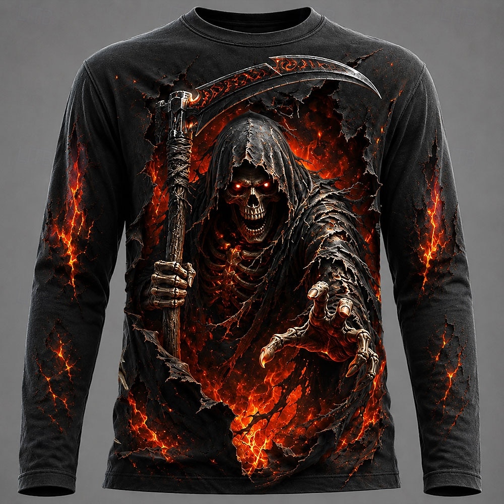Tee Graphic Print - Maglietta a maniche lunghe da uomo