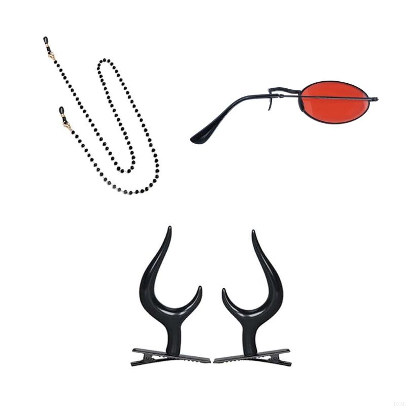 Sunglass Retainer Cord - DXAE Occhiali monoculari con catena Corna