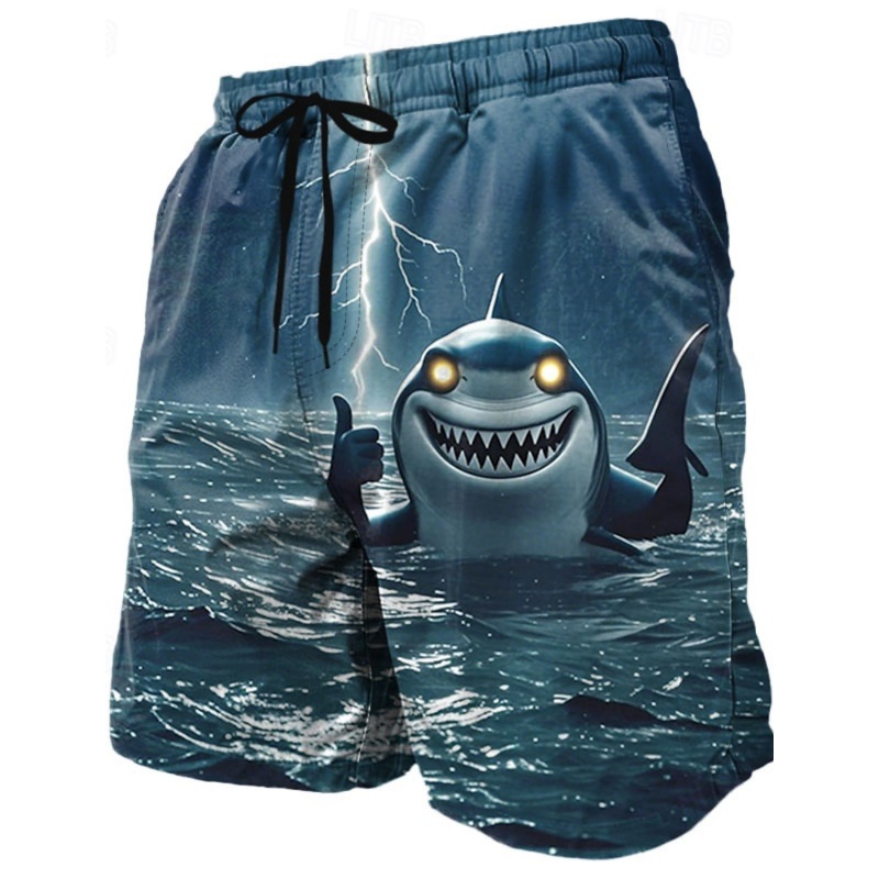 Pantaloni corti con squalo pes - Trunks Board Surf recensione e prezzo