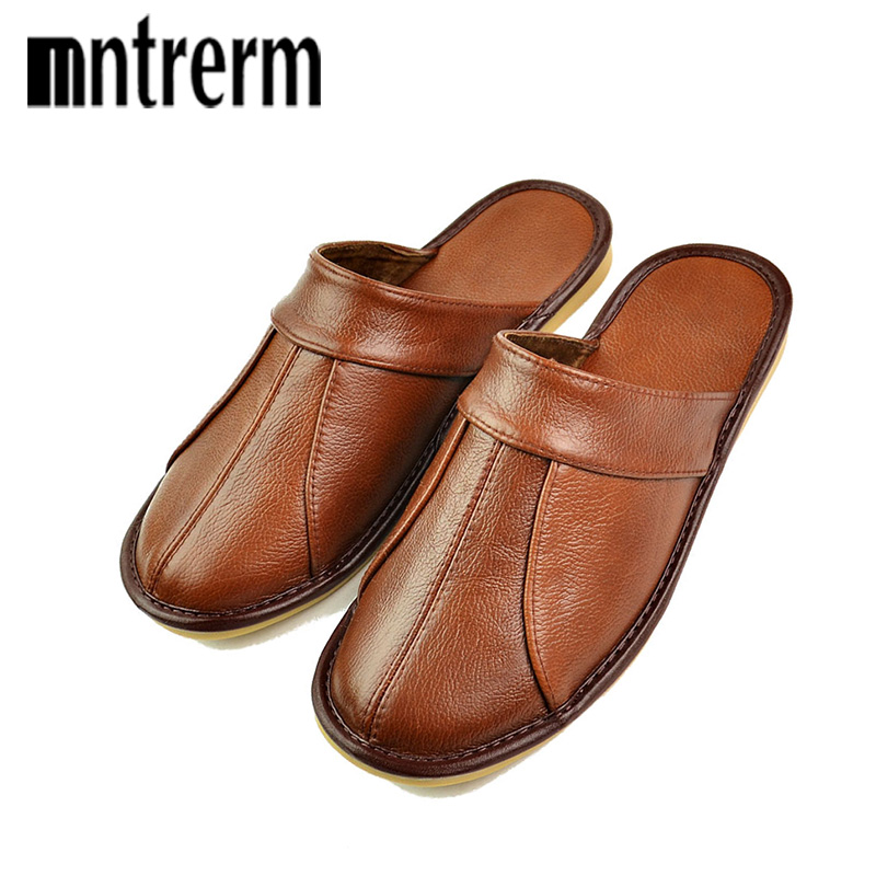 Mntrerm Primavera Slip On scar - Flip Flop Leather Men recensione e prezzo