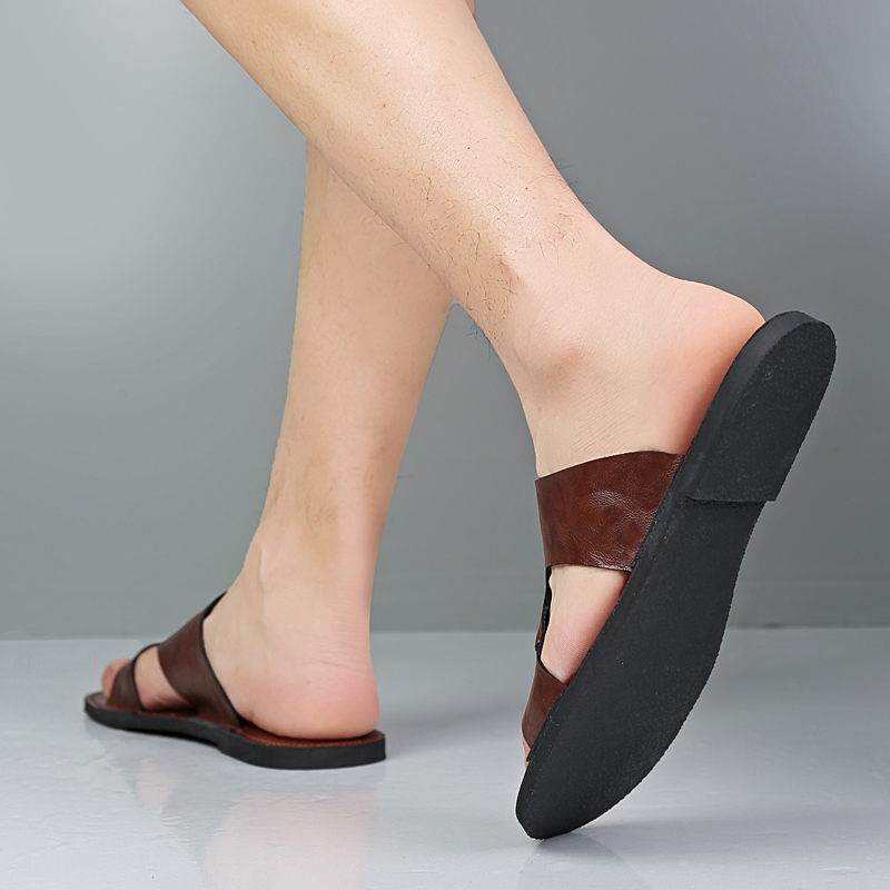 Ciabatte in Pelle Fatte a Mano - Flip Flop Leather Men recensione e prezzo